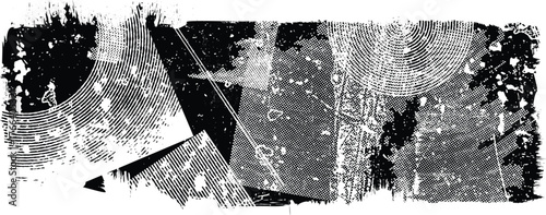 Grunge textured banner with rough edges. Speckled texture. Overlay grunge texture . Simply place texture over any object to create grunge effect . Banner with scratched surface for your design.