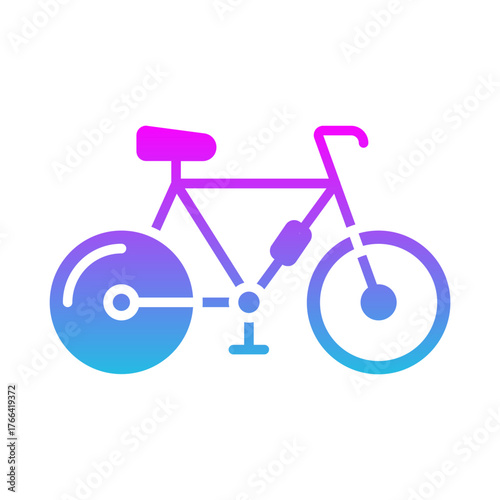 Bicycling Icon