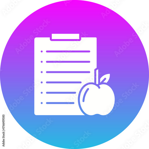 Fitness plan Icon