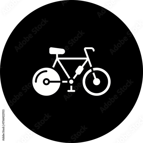 Bicycling Icon