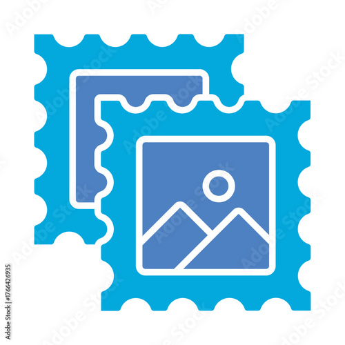 Stamp collecting Icon