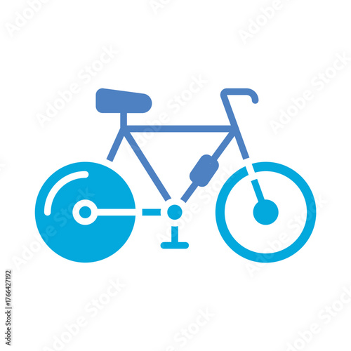 Bicycling Icon