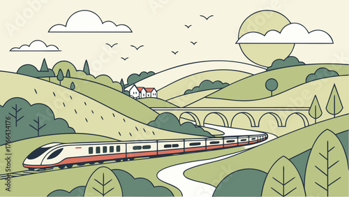 vector illustration of a city landscape