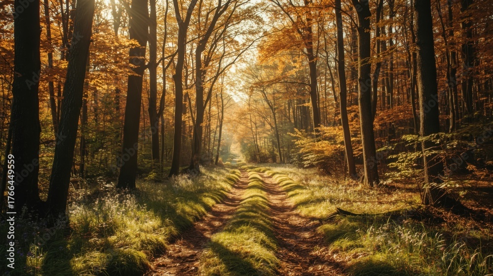 Fototapeta premium path in the forest