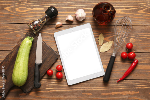Digital recipe book with ki...