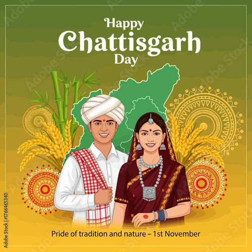 Chhattisgarh Day Celebration - A Portrait of Tradition and Unity.