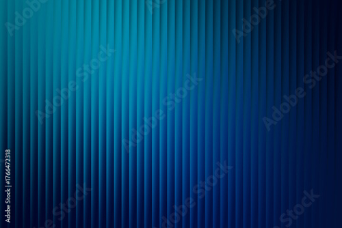 Abstract Blue Vertical Stripes Gradient Background.
