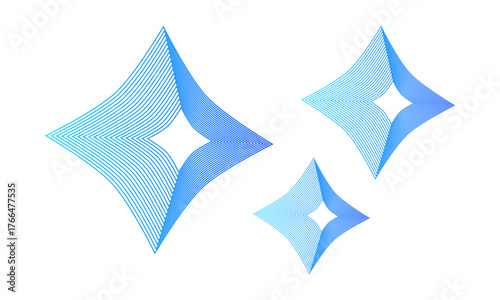 Geometric Line Art Design Background