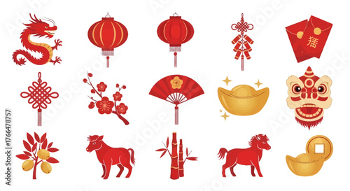  Auspicious Asian Art Vector Silhouettes for Prosperous Chinese New Year_transparent.svg