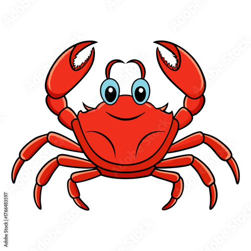 red crab cartoon