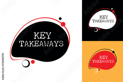 Key takeaways TEXT	