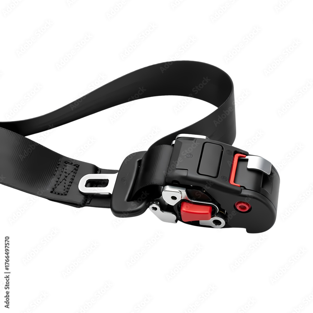 Fototapeta premium Safety first with this modern seatbelt design