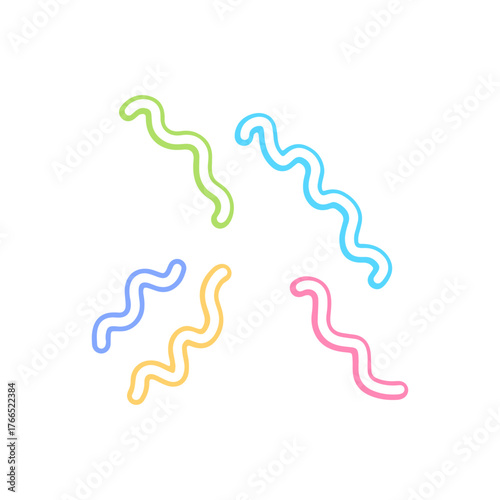 Playful Hand-Drawn Decorative Shapes 
