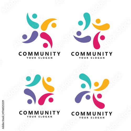 Community network and social icon Vector