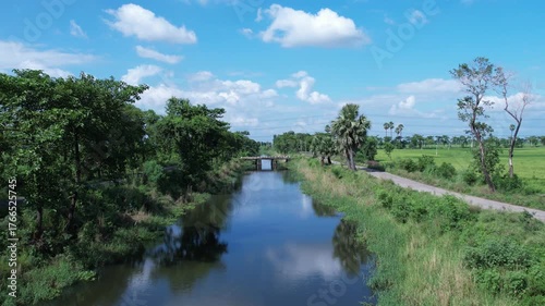 Green Village Montage from Bihar, India