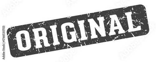 original rectangular sign. original stamp