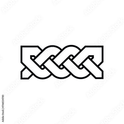 Celtic Knot Ornament, Celtic Sailor Endless Knot Illustration