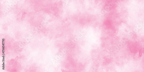 Abstract magenta shades aquarelle illustration. gradient pink texture background, Hand drawn flower illustration for Valentines Day. Brush stroked painting. Modern Pink Watercolor Grunge.