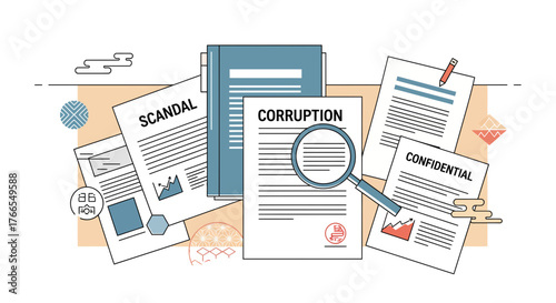 Exposing Corruption: Scandal Documents and Investigation