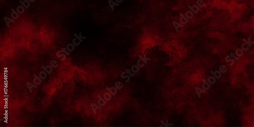 Abstract red watercolor background, This design are used for wallpaper ,poster, and red background, Abstract red background. Dark red watercolor, grunge decorative red dark stucco wall background.