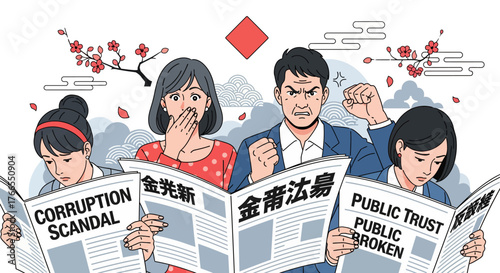 Public Outrage: Corruption Scandal and Broken Trust