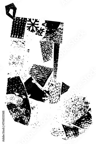 Broken glass shatters dramatically in a destructive scene