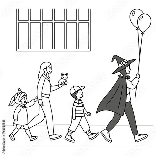  Elegant Couple in Vampire Costumes