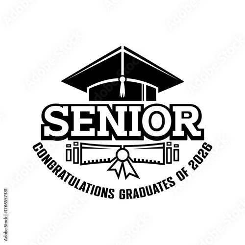Senior Class Graduation 2026 Design for Students and Graduates
