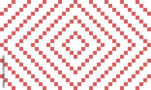 pink diamond patchwork, Pink square block stair step of block square repeat pattern in diamond patchwork, replete image, design for fabric printing, patter print