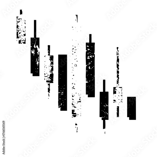 chart fluctuates during market analysis