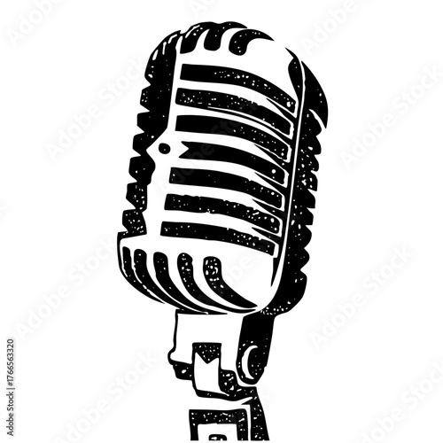 Microphone voice in broadcast