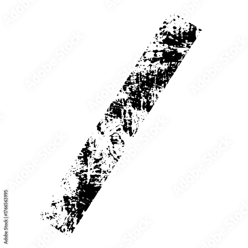 Brushstroke texture in abstract design