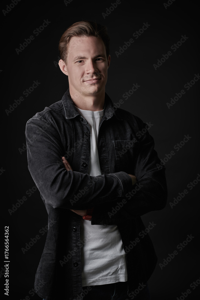 Fototapeta premium Confident Modern Man