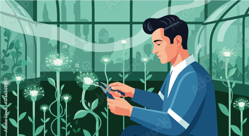 Neural Gardener – Conceptual Vector of Innovation Growth and AI Creativity 2