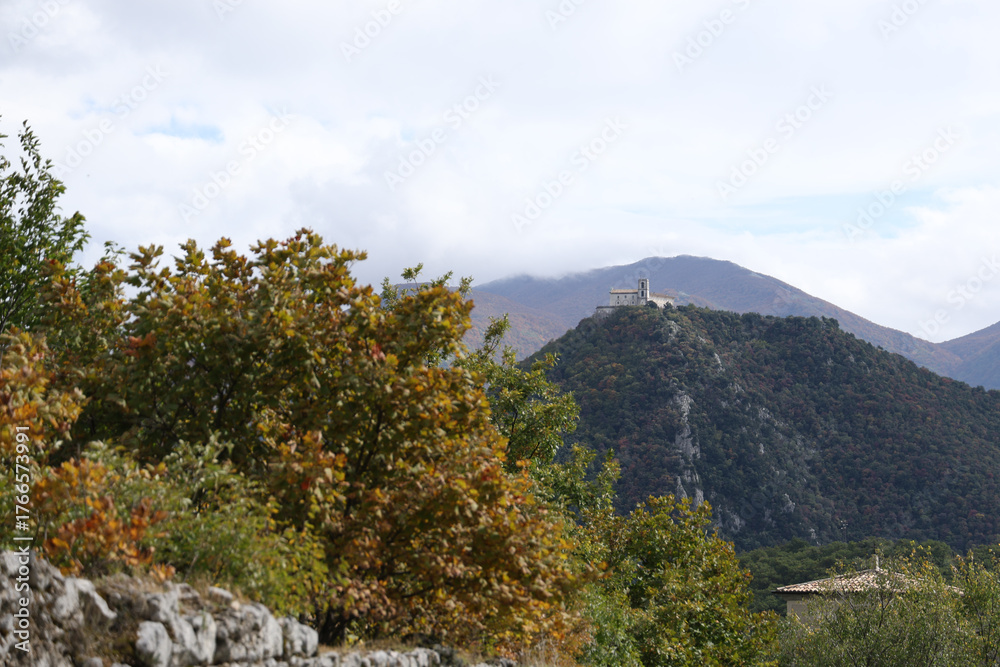 Obraz premium Il borgo di Montella in Irpinia Avellino
