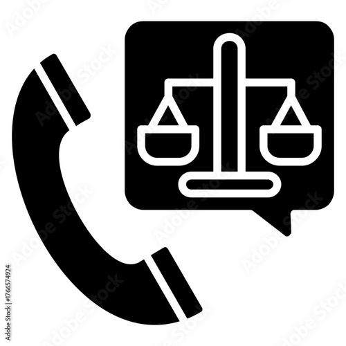 Legal Advice On Call Icon