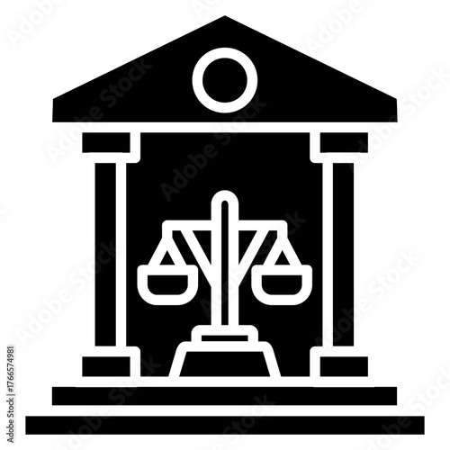 Court Building Icon