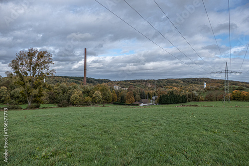 Natur und Industrie, wie im selbstverständlichen Einklang - Stolberg Rhld. 
