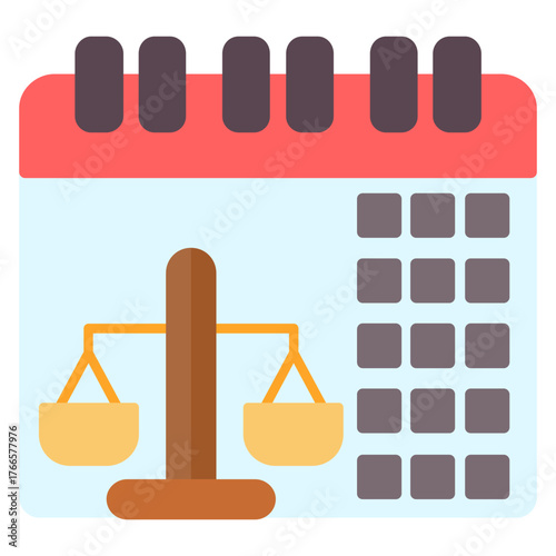 Legal Appointment Callender Icon