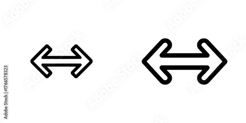 The icon for data transfer is represented by arrows, with exchange arrow icons available, specifically the swap icon featuring two arrows