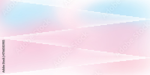 Abstract pastel gradient background with soft pink and blue colors and diagonal white lines, creating a modern and beautiful aesthetic.