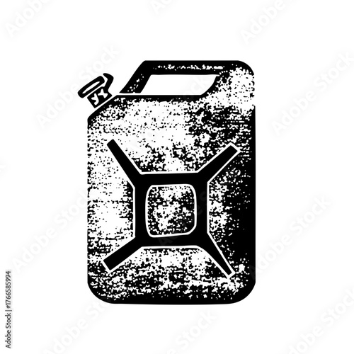 Gas Can Illustrates Utility in Outdoor Storage