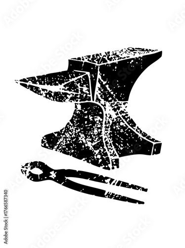 Anvil Stands Ready in Workshop