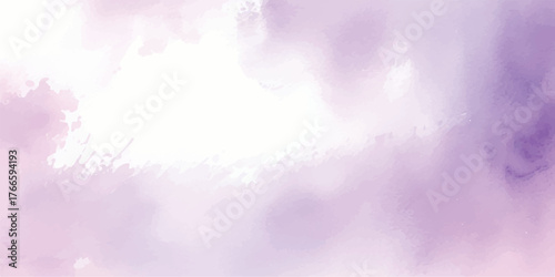 Abstract watercolor cloudscape background soft pastel colors create a dreamy sky perfect for backgrounds and textures