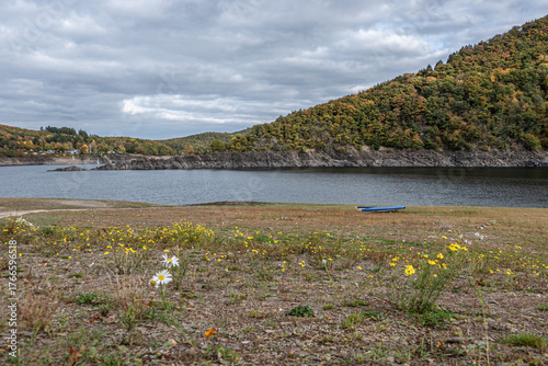 Wassernotstand am Rursee in Woffelsbach