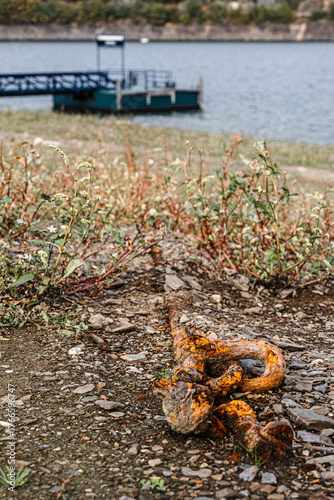Wassernotstand am Rursee in Woffelsbach