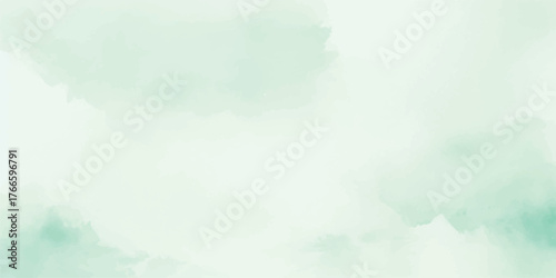 Subtle watercolor texture in light green soft pastel background for graphic design perfect for adding a delicate touch to your projects