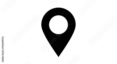 Free Download Location pin icon representing navigation and mapping services - GFXLoad