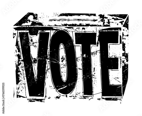 Vote Stamp Declares Duty in Political Campaigns