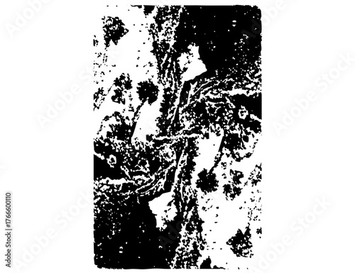 Grunge texture abstract decay in digital art